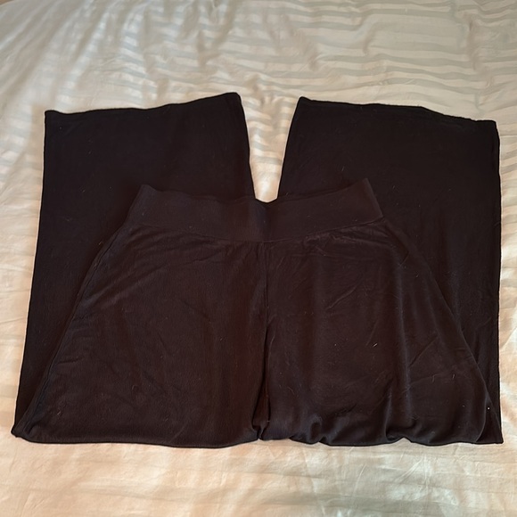 Soft surroundings wide leg pants L - Picture 2 of 3